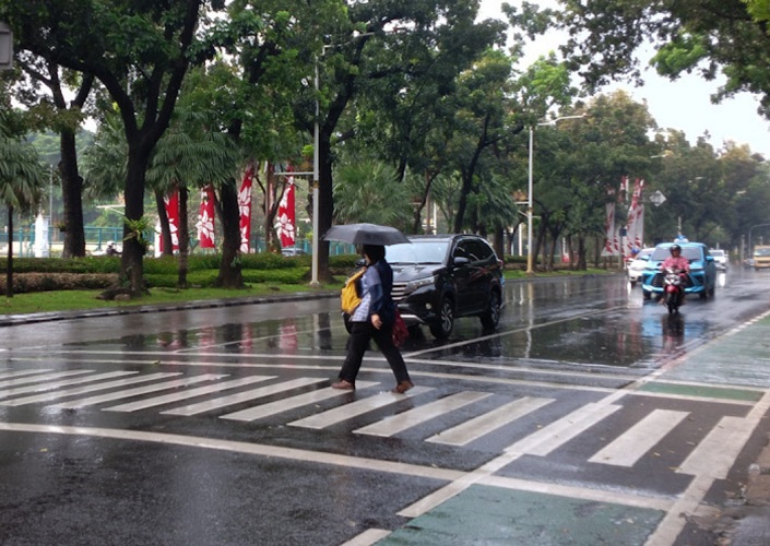BMKG: Jakarta Bakal Diguyur Hujan Sepanjang Hari Ini
