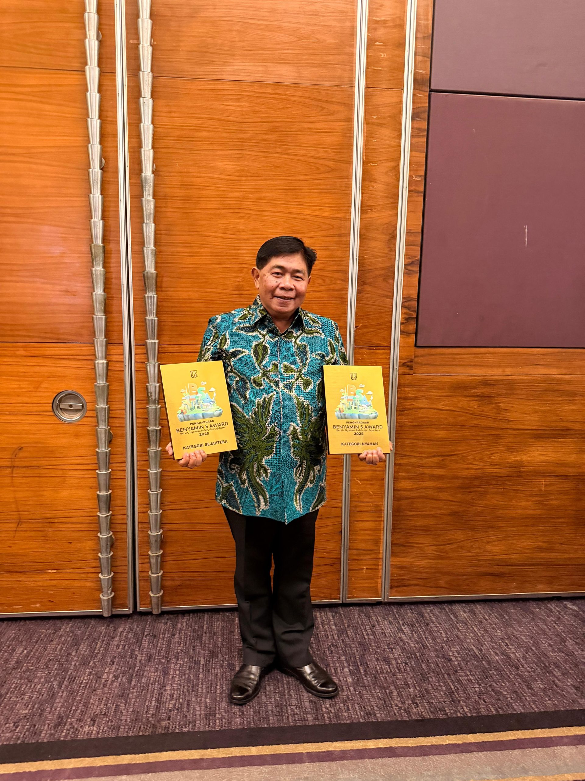 Benyamin S Award 2025, Pemkot Jakbar Raih Dua Penghargaan